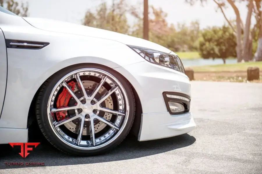 KIA OPTIMA on custom forged wheels