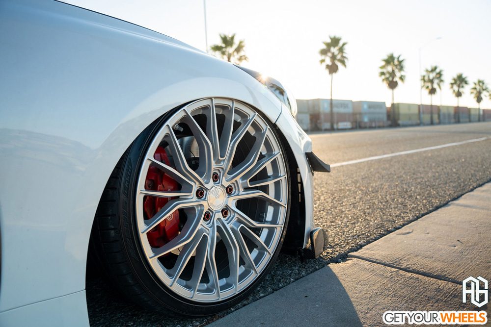 KIA STINGER GT on custom forged wheels