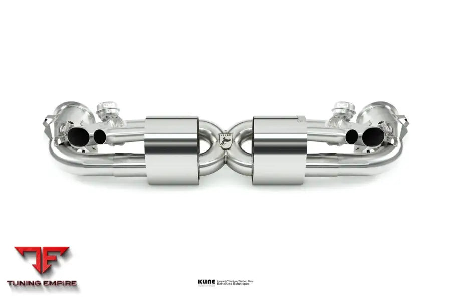 Kline Innovation Porsche 992.2 Carrera exhaust detail