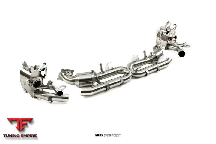 Kline Innovation Porsche 992.2 Turbo exhaust detail