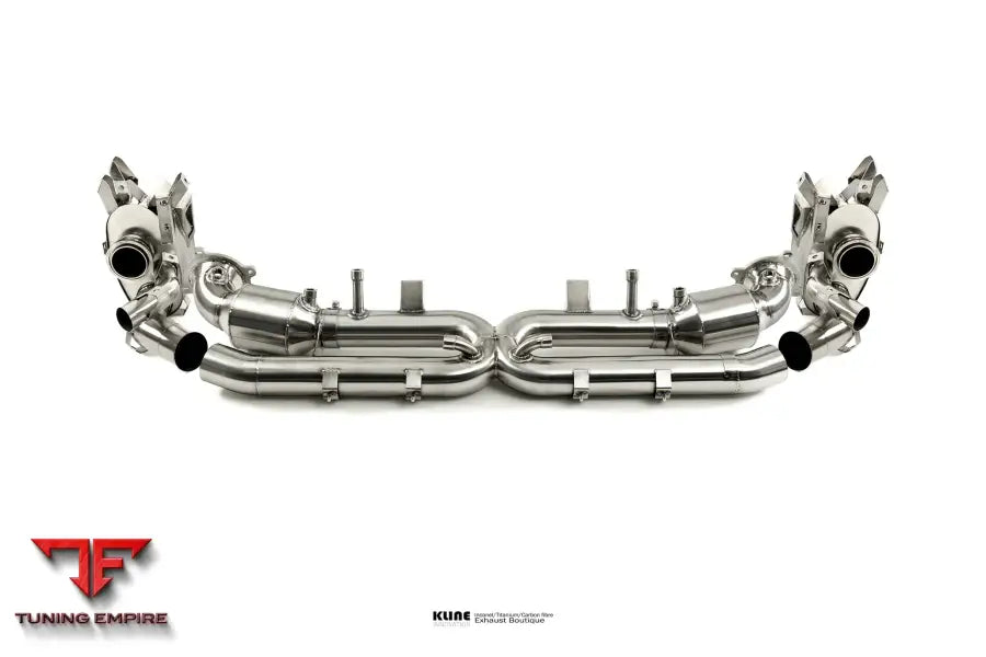 Kline Innovation Porsche 992.2 Turbo exhaust system