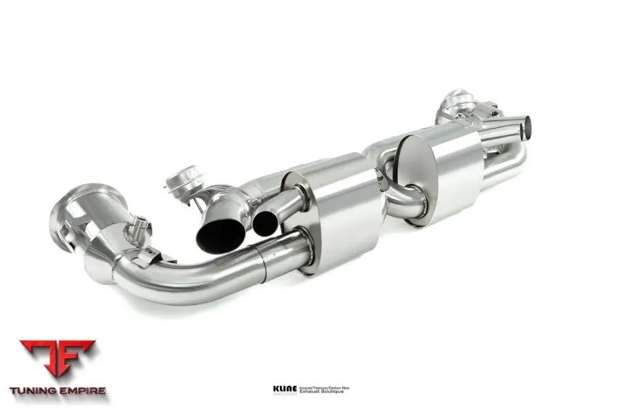 Kline Innovation Porsche 992 Dakar exhaust system
