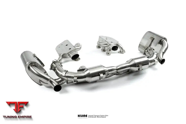 Kline Innovation Porsche 993 Turbo exhaust detail