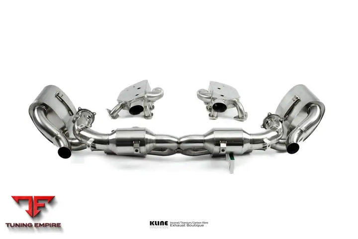 Kline Innovation Porsche 993 Turbo exhaust system