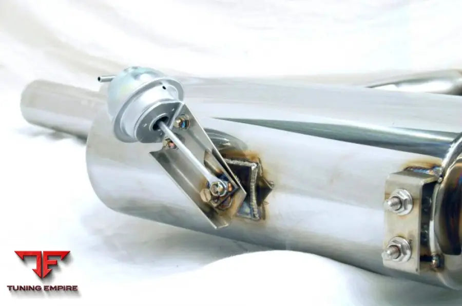 KREISSIEG BENTLEY CONTINENTAL GT STAINLESS FLOATING CURL TAIL ＆ SAND BLAST “KSG” LOGO MARK WITH FIRST CAT-BACK F1 SOUND