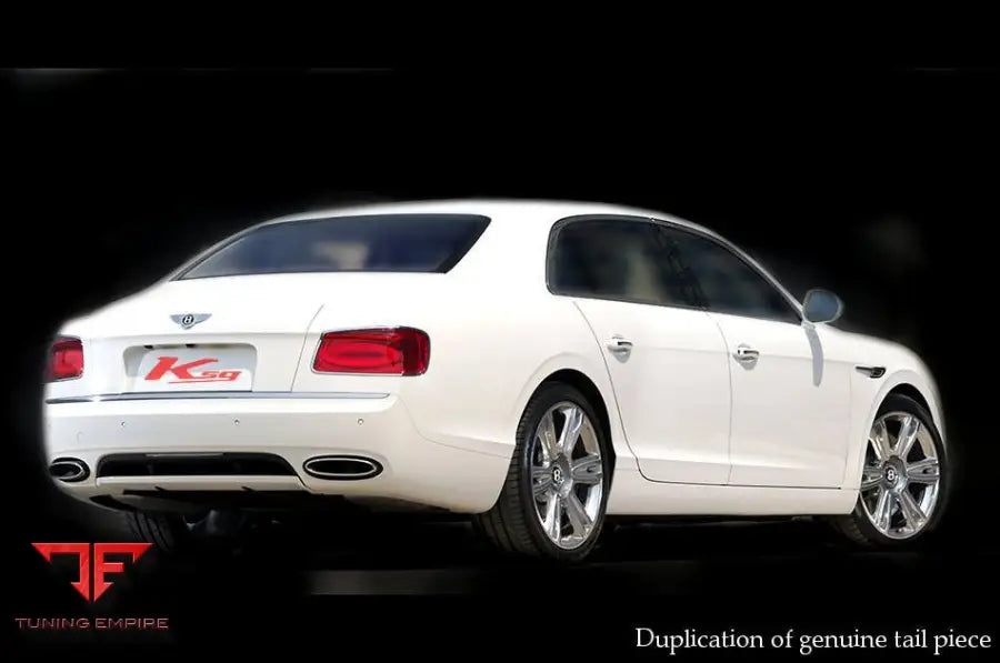 KREISSIEG BENTLEY FLYING SPUR W12 CAT-BACK F1 SOUND VALVETRONIC EXHAUST SYSTEM