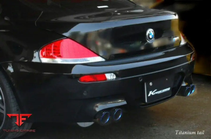 KREISSIEG BMW E63 M6 FIRST CAT-BACK F1 SOUND VALVETRONIC EXHAUST SYSTEM
