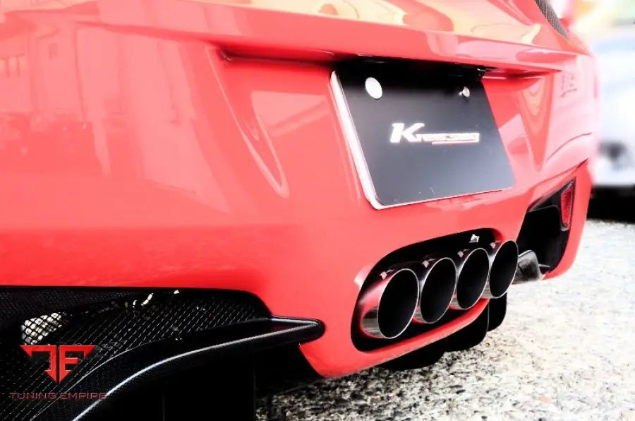 KREISSIEG FERRARI 458 F1 SOUND VALVETRONIC EXHAUST SYSTEM SUPER HOWLING