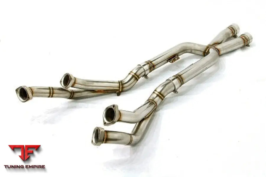 FERRARI 612 EXHAUST MUFFLER STAINLESS FRONT X-PIPE
