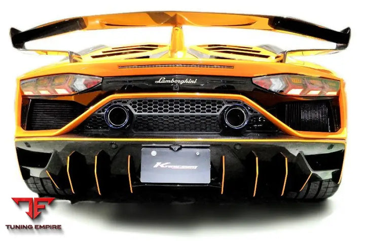KREISSIEG LAMBORGHINI AVENTADOR SVJ EXHAUST MUFFLER F1 SOUND VALVETRONIC EXHAUST SYSTEM SUPER HOWLING