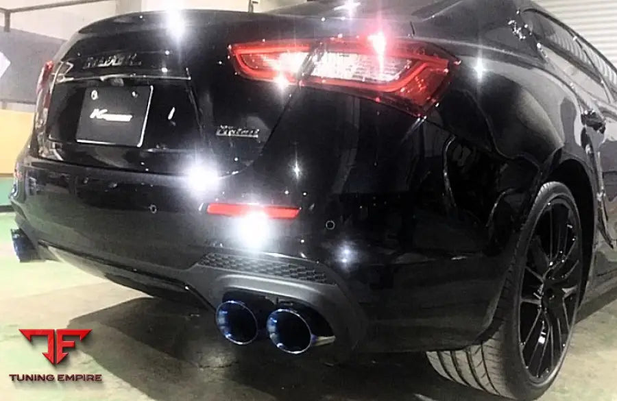 KREISSIEG MASERATI GHIBLI V6 EXHAUST MUFFLER CAT-BACK F1 SOUND VALVETRONIC EXHAUST SYSTEM