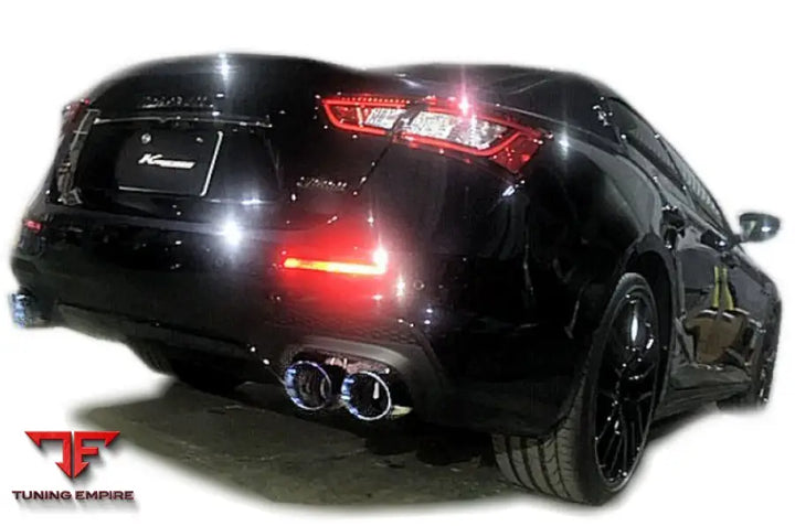 KREISSIEG MASERATI GHIBLI V6 EXHAUST MUFFLER CAT-BACK F1 SOUND VALVETRONIC EXHAUST SYSTEM