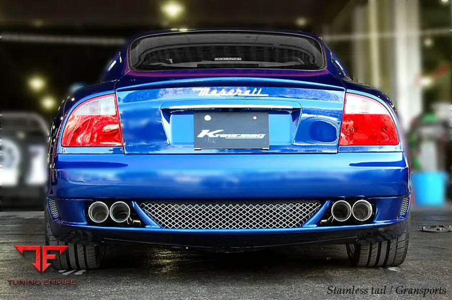 KREISSIEG MASERATI GRAN SPORT EXHAUST MUFFLER CAT-BACK F1 SOUND VALVETRONIC EXHAUST SYSTEM