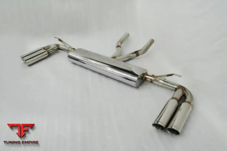 KREISSIEG PORSCHE 955 CAYENNE TITANIUM FLOATING CURL TAIL ＆SAND BLAST “KSG” LOGO MARK WITH F1 SOUND EXHAUST SYSTEM WONDER WOLF