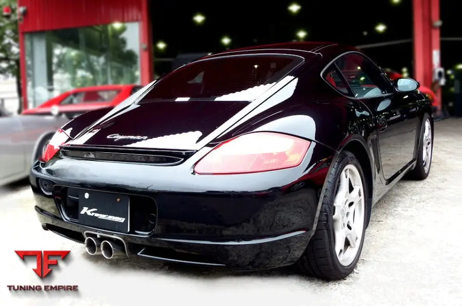 KREISSIEG PORSCHE 987 CAYMAN FIRST CAT-BACK F1 SOUND VALVETRONIC EXHAUST SYSTEM