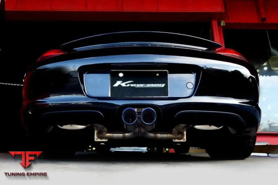 KREISSIEG PORSCHE 987 CAYMAN FIRST CAT-BACK F1 SOUND VALVETRONIC EXHAUST SYSTEM