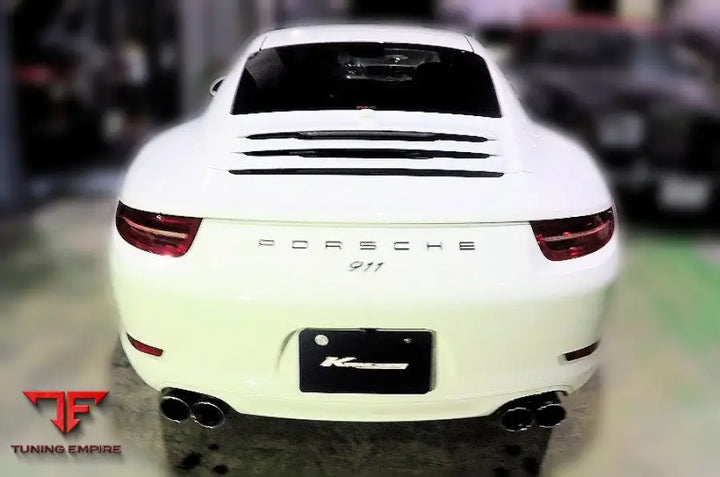 KREISSIEG PORSCHE 991 CARRERA FIRST CAT-BACK F1 SOUND VALVETRONIC EXHAUST SYSTEM