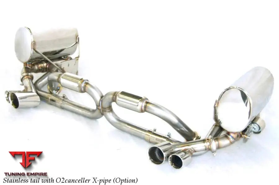 KREISSIEG PORSCHE 996 CARRERA 4S EXHAUST MUFFLER STAINLESS CAT-BYPASS X-PIPE