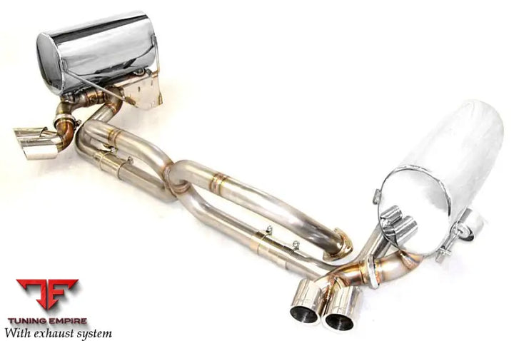 KREISSIEG PORSCHE 996 CARRERA EXHAUST MUFFLER STAINLESS CAT-BYPASS X-PIPE