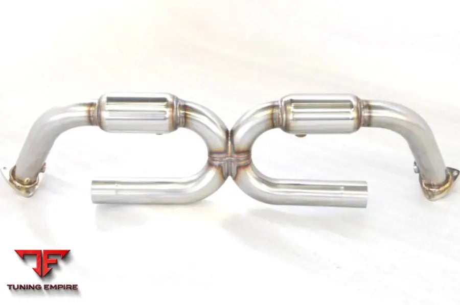 KREISSIEG PORSCHE 997 CARRERA EXHAUST MUFFLER STAINLESS CAT-BYPASS X-PIPE