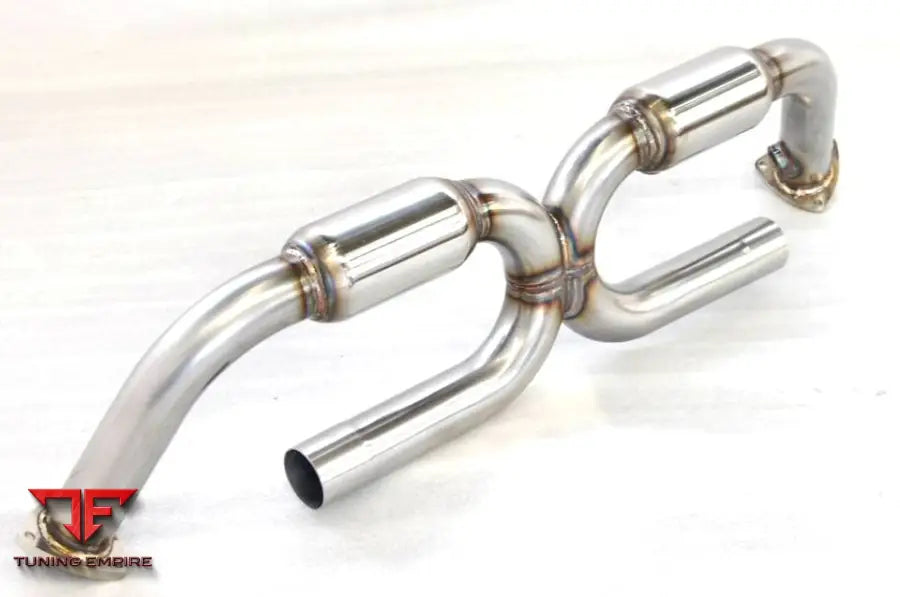 KREISSIEG PORSCHE 997 CARRERA EXHAUST MUFFLER STAINLESS CAT-BYPASS X-PIPE