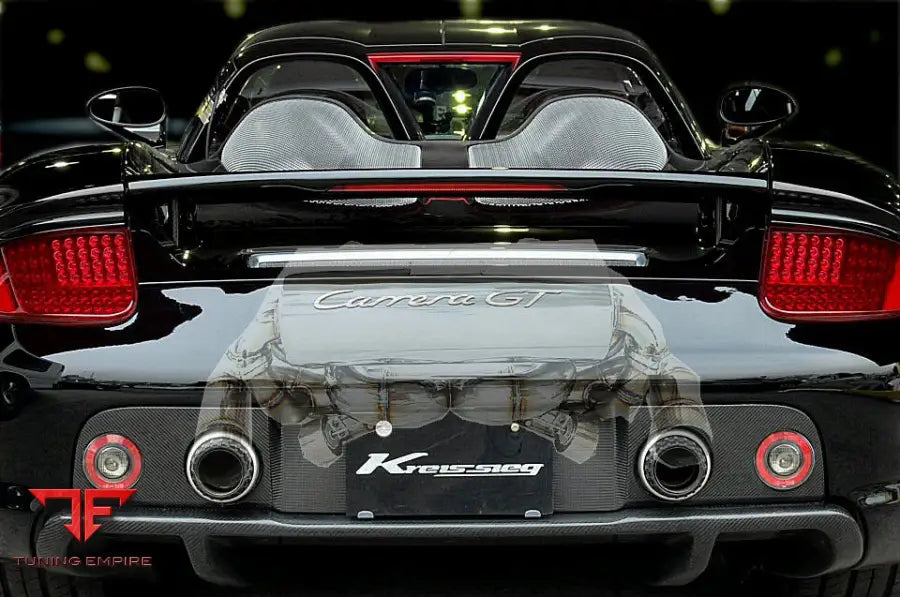 KREISSIEG PORSCHE CARRERA GT CAT,-BACK F1SOUND VALVETRONIC EXHAUST SYSTEM