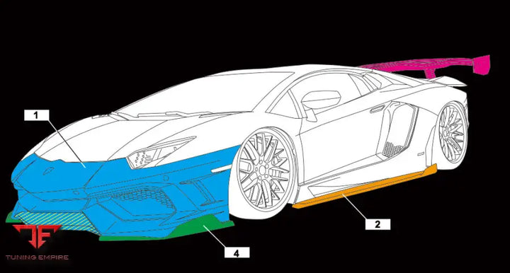 LAMBORGHINI AVENTADOR BODY KIT