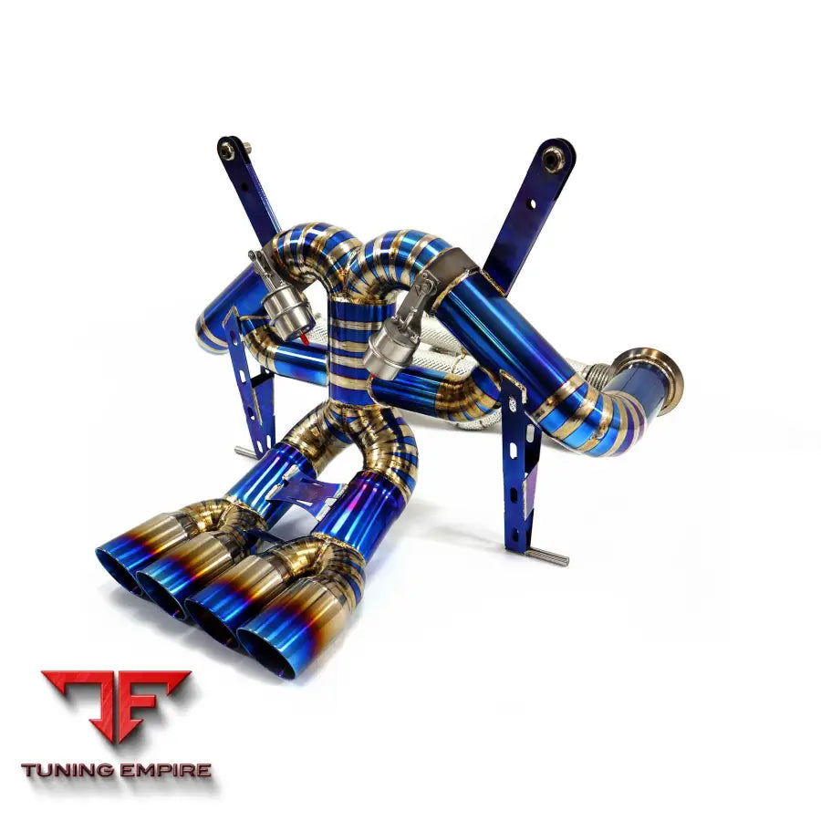 LAMBORGHINI AVENTADOR LP700-4 TITANIUM CATBACK RAZOR EXHAUST WITH MUFFLER VALVE