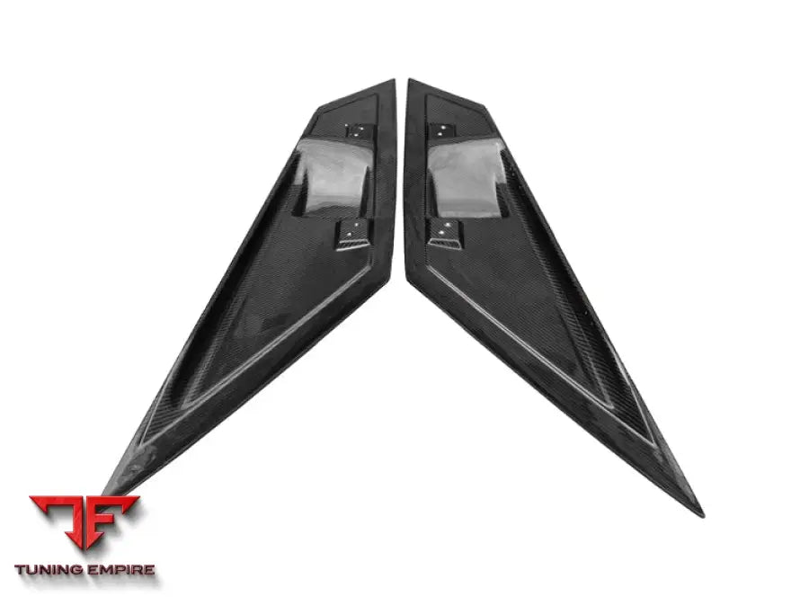 Lamborghini Aventador Lp700 Coupe & Roadster Bkss Style Carbon Fiber Rear Side Scoops Bsd