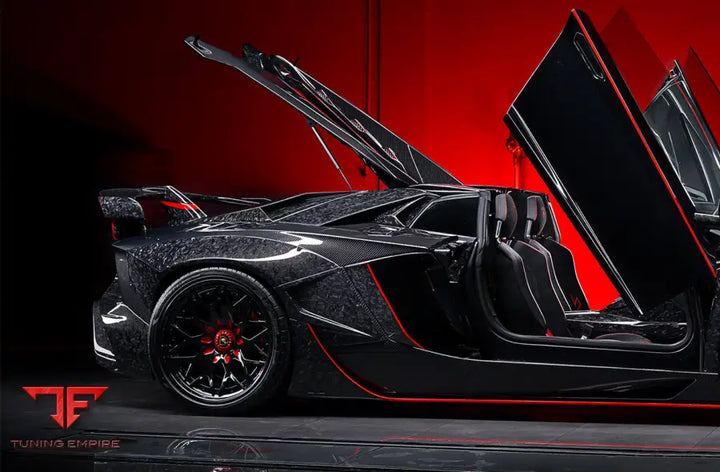 Lamborghini Aventador Lp700 Coupe & Roadster Bkss Style Carbon Fiber Rear Side Scoops Bsd