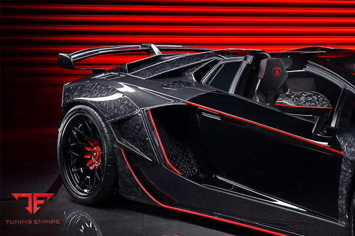 Lamborghini Aventador Lp700 Coupe & Roadster Bkss Style Carbon Fiber Rear Side Scoops Bsd