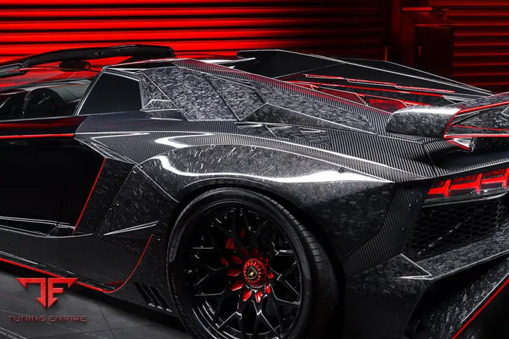 Lamborghini Aventador Lp700 Coupe & Roadster Bkss Style Carbon Fiber Rear Side Scoops Bsd