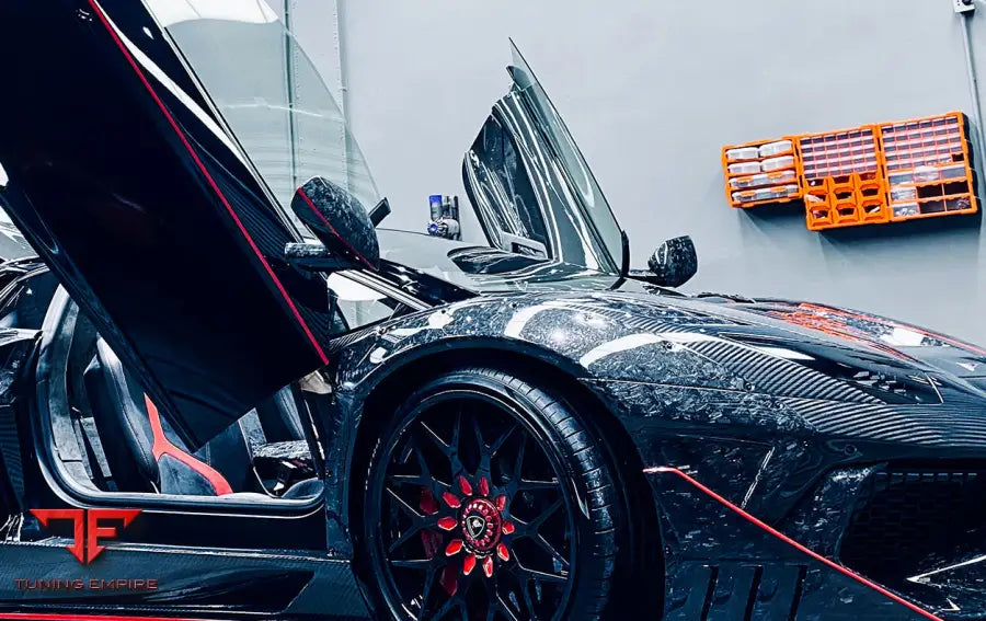Lamborghini Aventador Lp700 @ Lp720 Lp750 Svj Sv Coupe & Roadster Dry Carbon Fiber Mirror Housing