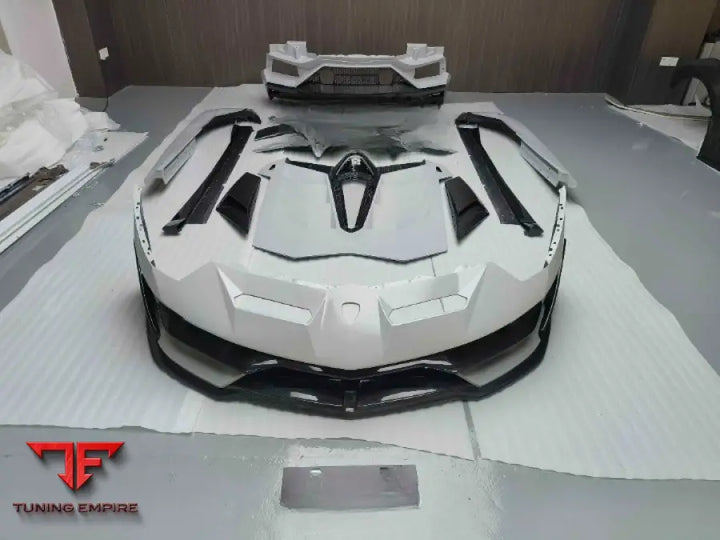 Lamborghini Aventador Lp700 Lp720 Lp750 Upgrade To Lp770 Svj Dry Carbon Fiber Conversion Body Kit