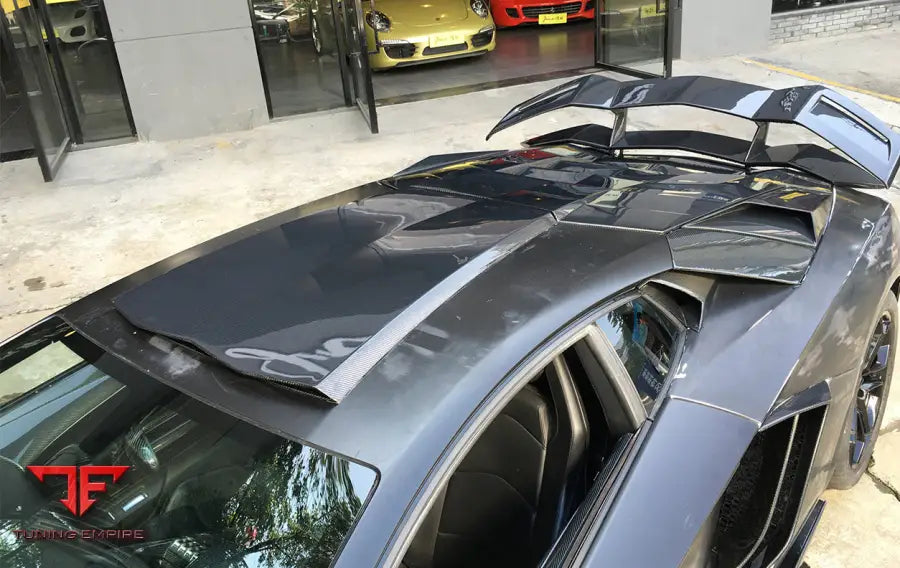 Lamborghini Aventador Lp700 @ Lp740 Coupe Bkss Style Carbon Fiber Roof Bsd