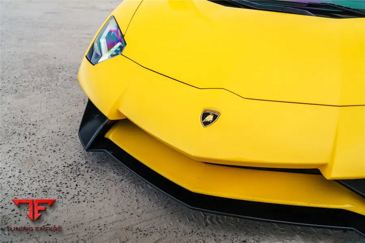 Lamborghini Aventador Lp700 @ Lp740 Coupe & Roadster Sv Style Front Bumper Bsd
