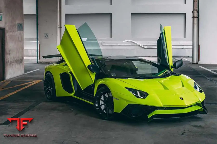 Lamborghini Aventador Lp700 @ Lp740 Coupe & Roadster Sv Style Front Bumper Bsd