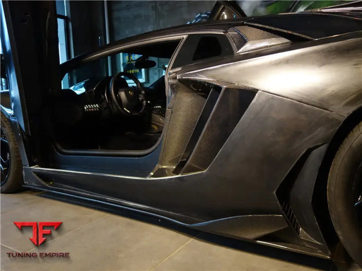 Lamborghini Aventador Lp700 @ Lp740 Couperoadster Carbon Fiber Side Skirts Bsd