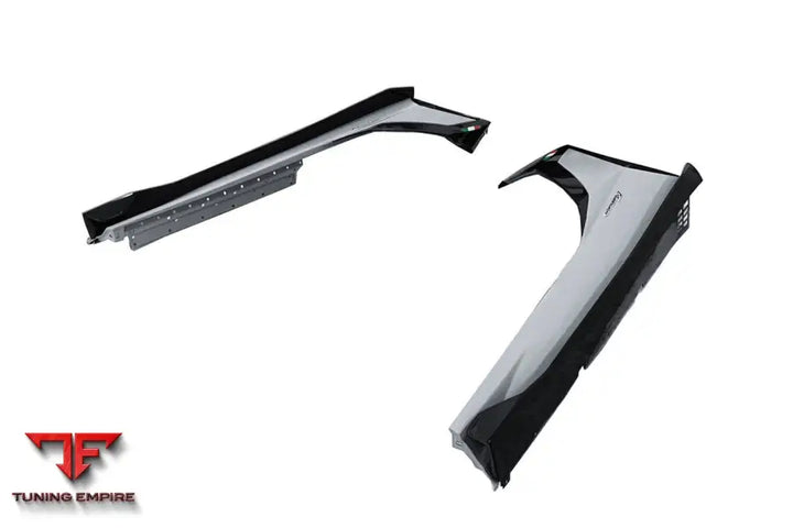 Lamborghini Aventador Lp700 @ Lp740 Lp750 Svj Coupe & Roadster Style Part Dry Carbon Fiber Side