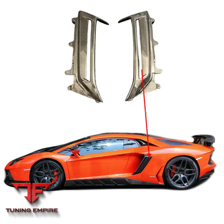 LAMBORGHINI AVENTADOR LP700/LP750/LP720 CARBON FIBER SIDE AIR INTAKE
