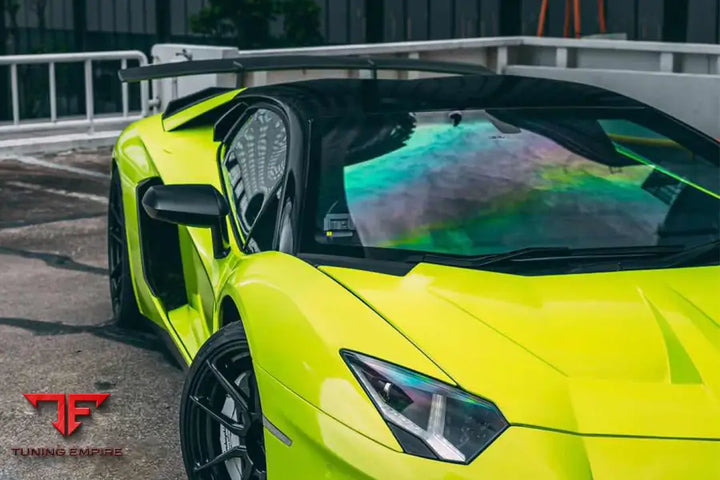 Lamborghini Aventador Lp700 @ Lp750 Lp740 Lp720 Lp780 Coupe & Roadster Sv Style Trunk Wing Bsd