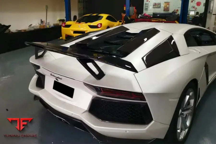 Lamborghini Aventador Lp700 @ Lp750 Lp740 Lp720 Lp780 Coupe & Roadster Vtc Style Trunk Spoiler Bsd