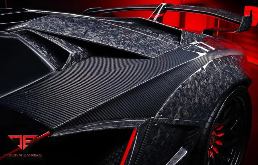 LAMBORGHINI AVENTADOR LP700 WIDE BODY CARBON FIBER AERO KIT BSD