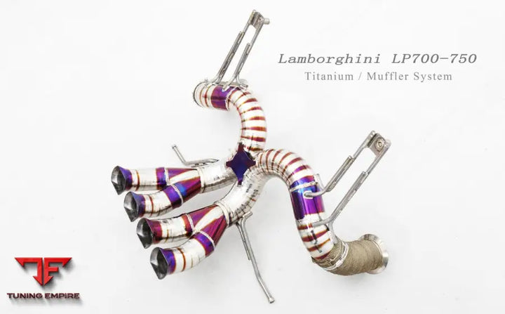 Lamborghini Aventador Lp750-4 Titanium Valvetronic Exhaust System