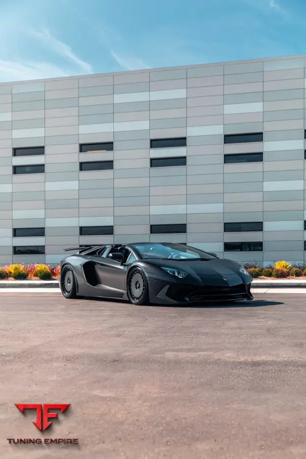 LAMBORGHINI AVENTADOR SV FORGED WHEELS AND EXHAUST SYSTEM