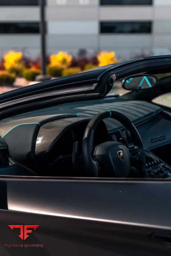 LAMBORGHINI AVENTADOR SV FORGED WHEELS AND EXHAUST SYSTEM