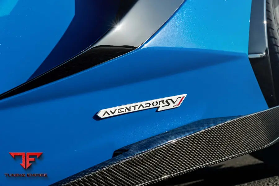 LAMBORGHINI AVENTADOR SVJ FORGED WHEELS AND EXHAUST SYSTEM