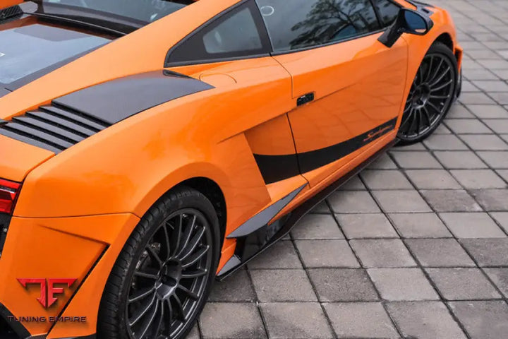 LAMBORGHINI GALLARDO BKSS STYLE SIDE SKIRTS CAPS BSD