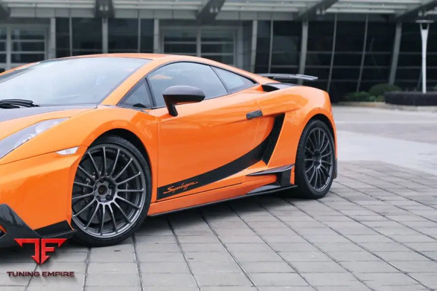 LAMBORGHINI GALLARDO BKSS STYLE SIDE SKIRTS CAPS BSD