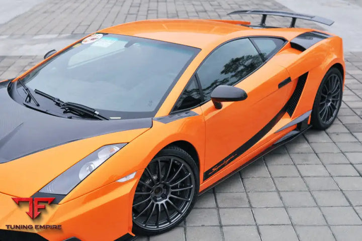 LAMBORGHINI GALLARDO BKSS STYLE SIDE SKIRTS CAPS BSD